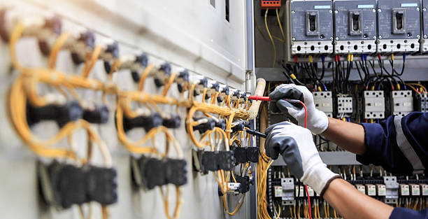 Professional Electrician technician working in Covington, OH